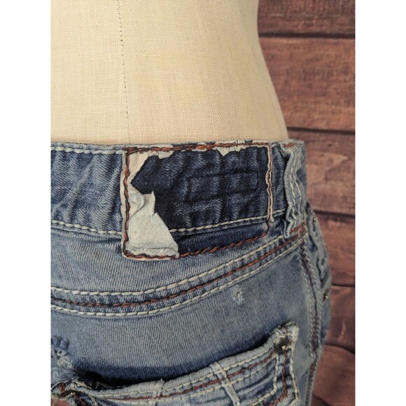 American Fighter Jeans Heritage Bootcut From the Buckle y2K Mens 30 FLAW - Picture 14 of 15